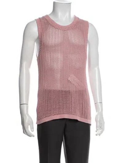 Pre-owned Represent Crew Neck Sleeveless Pullover W/ Tags In Pink