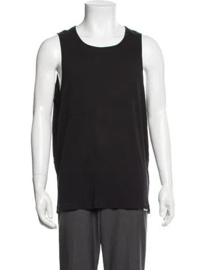 Pre-owned Represent Crew Neck Sleeveless Tank W/ Tags In Black
