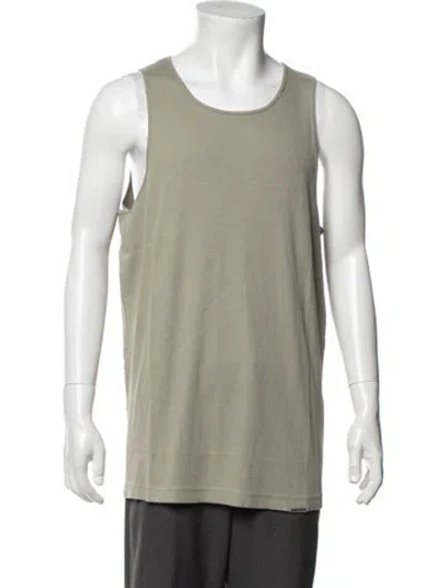 Pre-owned Represent Crew Neck Sleeveless Tank W/ Tags In Green
