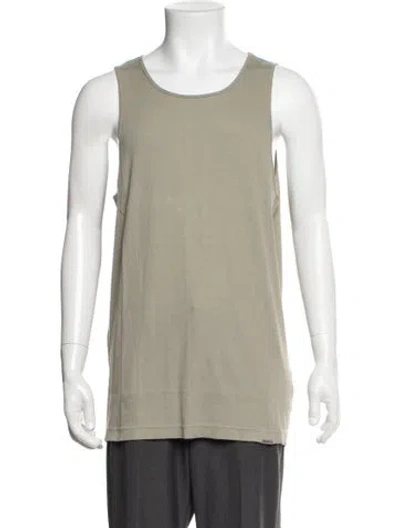 Pre-owned Represent Crew Neck Sleeveless Tank W/ Tags In Green