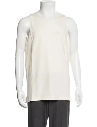 Pre-owned Represent Crew Neck Sleeveless Tank W/ Tags In Neutrals