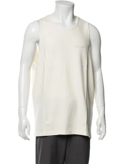 Pre-owned Represent Crew Neck Sleeveless Tank W/ Tags In Neutrals