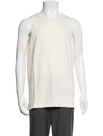 Pre-owned Represent Crew Neck Sleeveless Tank W/ Tags In Neutrals