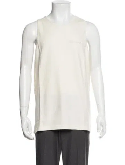 Pre-owned Represent Crew Neck Sleeveless Tank W/ Tags In Neutrals