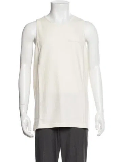 Pre-owned Represent Crew Neck Sleeveless Tank W/ Tags In Neutrals
