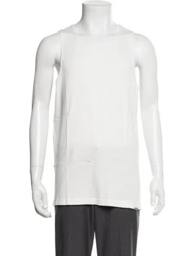 Pre-owned Represent Crew Neck Sleeveless Tank W/ Tags In White