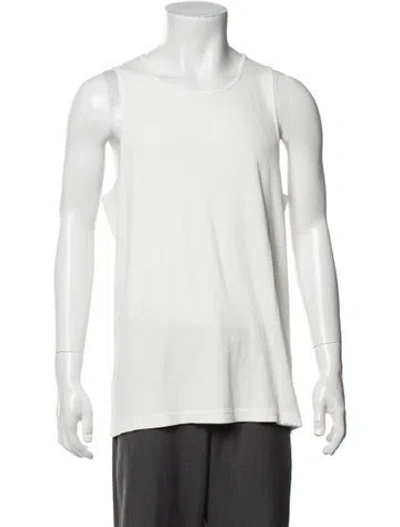 Pre-owned Represent Crew Neck Sleeveless Tank W/ Tags In White