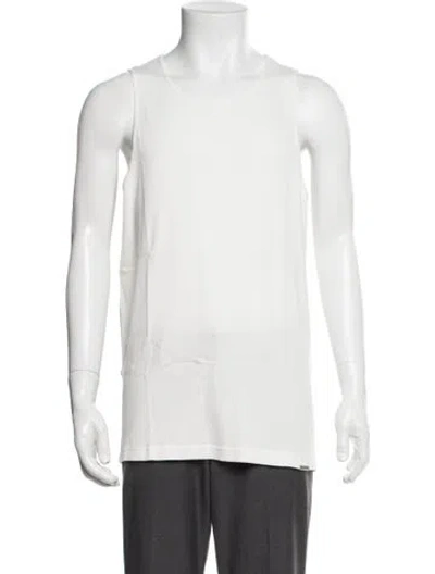 Pre-owned Represent Crew Neck Sleeveless Tank W/ Tags In White