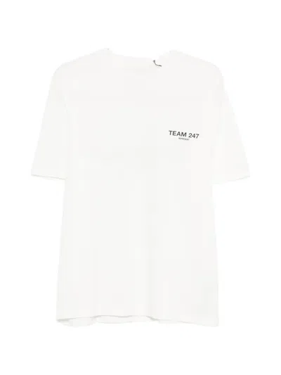 Represent Crew-neck T-shirt In White