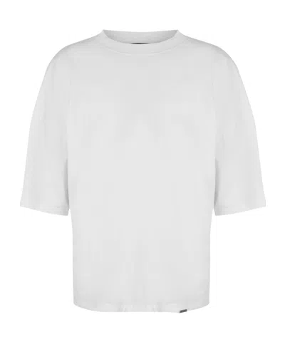 Represent Crewneck Elbowsleeve Top In White