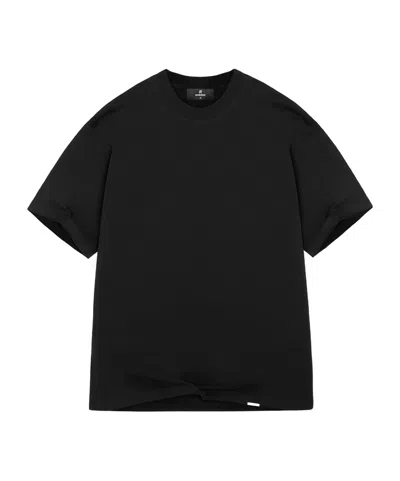 Represent Crewneck Shortsleeve Top In Black