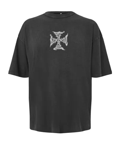 REPRESENT CREWNECK SHORTSLEEVE TOP
