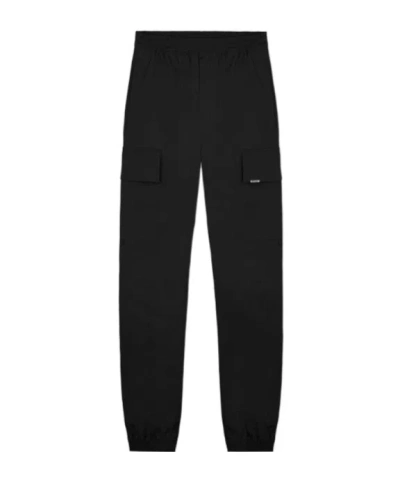 Represent Elasticated Cargo Pants In Black