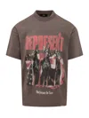 Represent T-shirt Men Color Black 1 In Animal Print