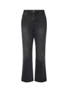 Represent Denim Bootcut Jeans In Black