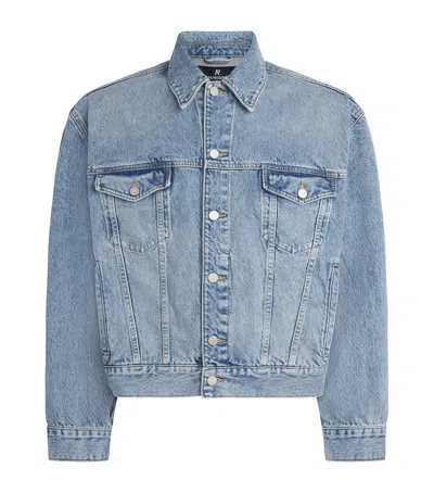 Represent Denim Trucker Jacket In Blue