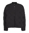 Represent Mens Jet Black Pillow Quilted Puffer Jacket Xl In Black