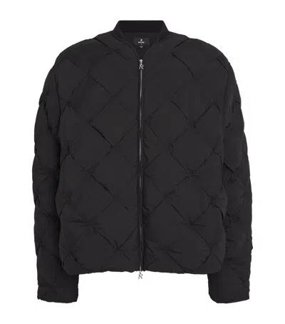 REPRESENT DIAMOND QUILTED PUFFER JACKET