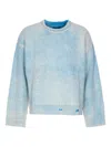Represent Crewneck Long Sleeve Knitwear With Ribbed Texture In Multi