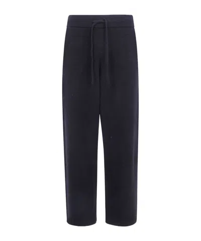 Represent Drawstring Knitted Trousers In Black