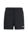 Represent Drawstring Swim Shorts In Black