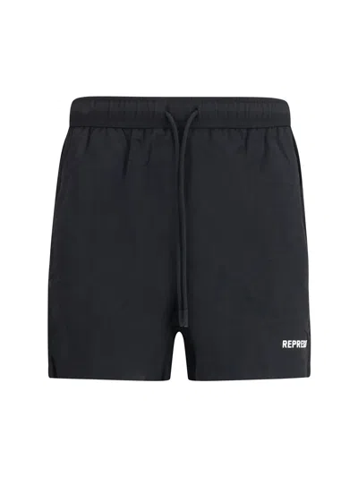 REPRESENT DRAWSTRING SWIM SHORTS