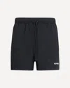Represent Drawstring Swim Shorts In Black