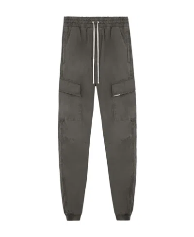 Represent Drawstring-waist Cotton Track Pant In Black