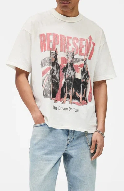 Represent Dream On Tour Graphic T-shirt In White