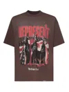 Represent Dream On Tour Printed T-shirt In Black