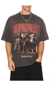 Represent Dream On Tour Printed T-shirt In Gray