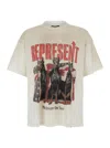 Represent 티셔츠 남성 색상 베이지 In White