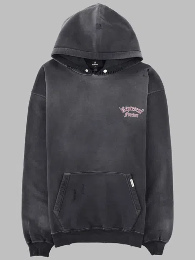 Represent Dualitand Mini Sweatshirt With Unique Stamp Design In Gray