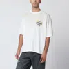 Represent Cotton T-shirt With Distressed Effect In Animal Print