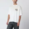 Represent Cotton T-shirt With Distressed Effect In White