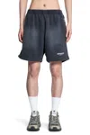Represent Club Owners Elastic Waistband Shorts In Black