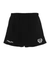 Represent Crest Shorts In Black