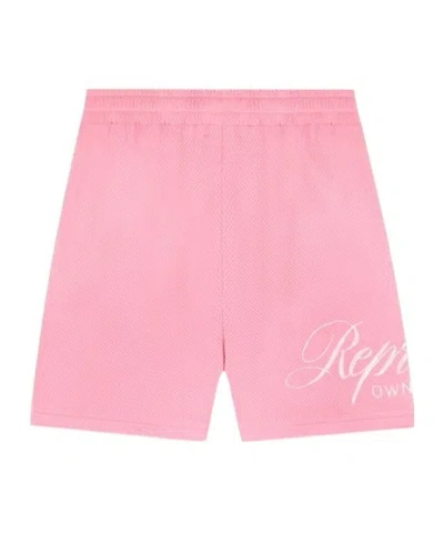 REPRESENT REPRESENT OWNERS CLUB SCRIPT MESH SHORTS