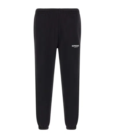 Represent Elastic Waist Sweatpants In Black