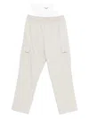 Represent Elasticated-waist Cargo Trousers In Neutral