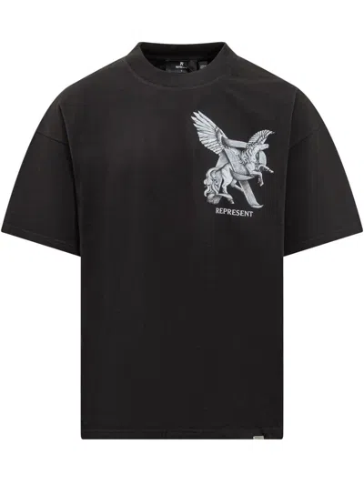 Represent Elegance T-shirt In Black