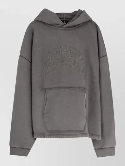 Represent Embellished Cotton Hoodie