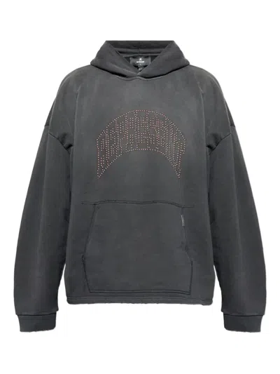 Represent " Embellished" Hoodie In Gray