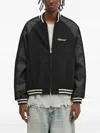 Represent Embroidered Bomber Jacket