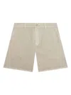 Represent Embroidered-logo Shorts In Neutral