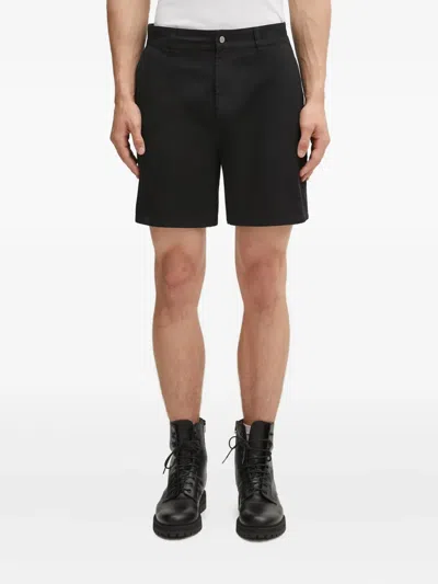 REPRESENT EMBROIDERED-PATCH POCKET SHORTS