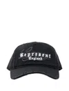 Represent Embroidered Script Cap Hat In Black
