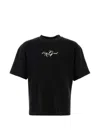 Represent England Cotton T-shirt In Black