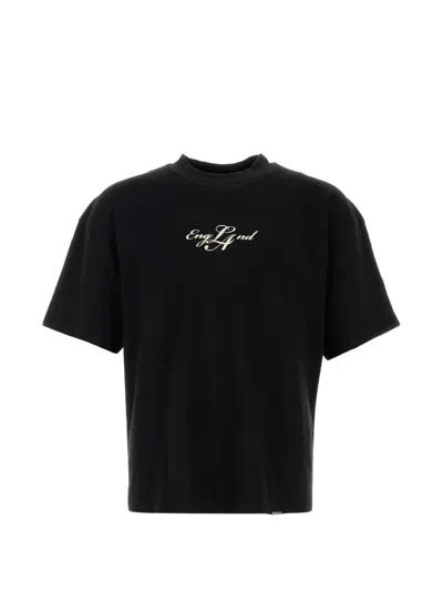 Represent England Cotton T-shirt In Black