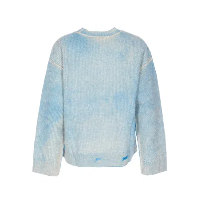 Represent Fade Out Sweater In Blue